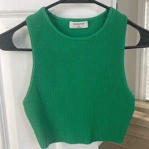 Green Babaton tank from Aritiza